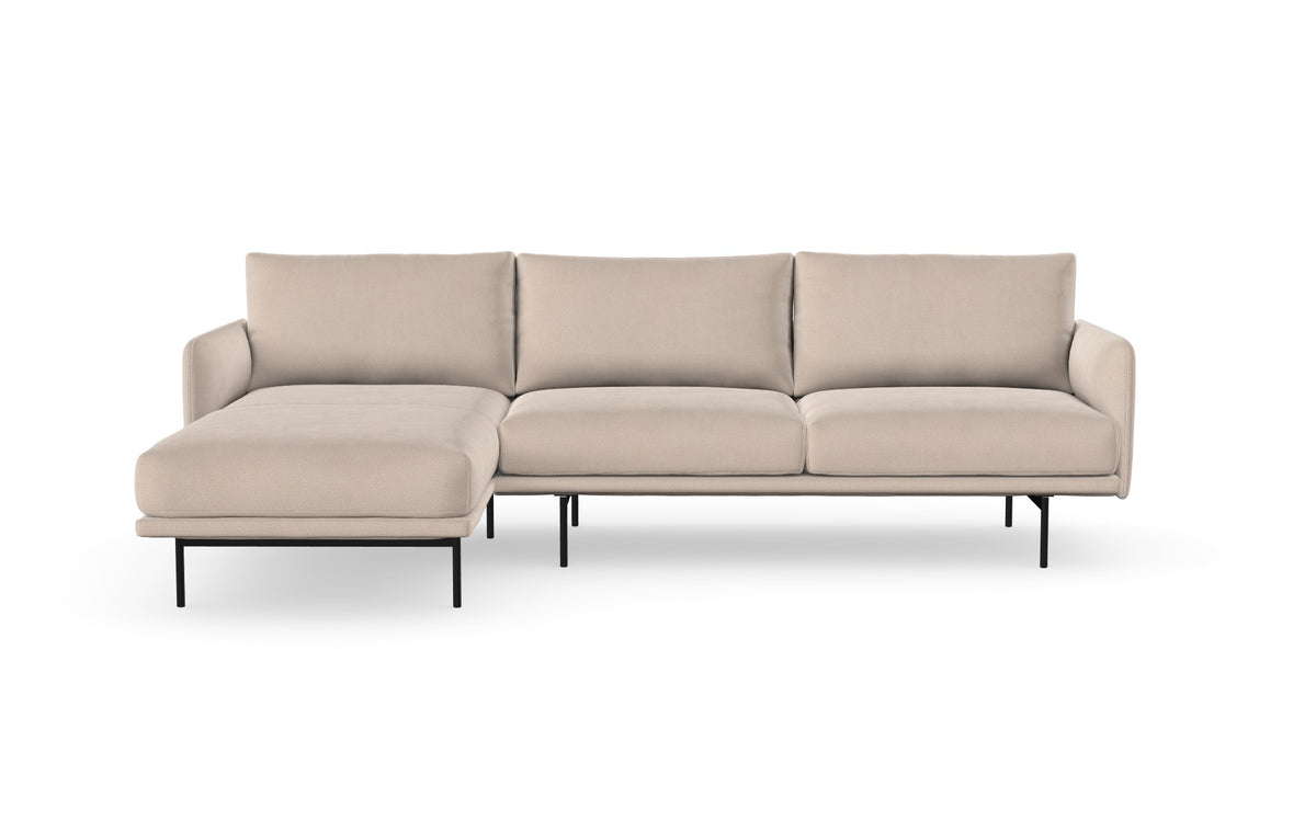 Sofa Uma z szezlongiem, prawa