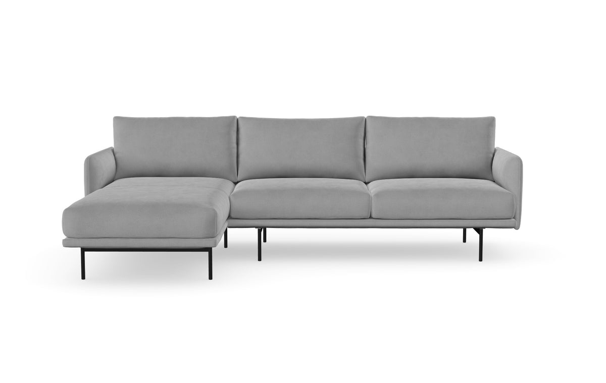 Sofa Uma z szezlongiem, prawa