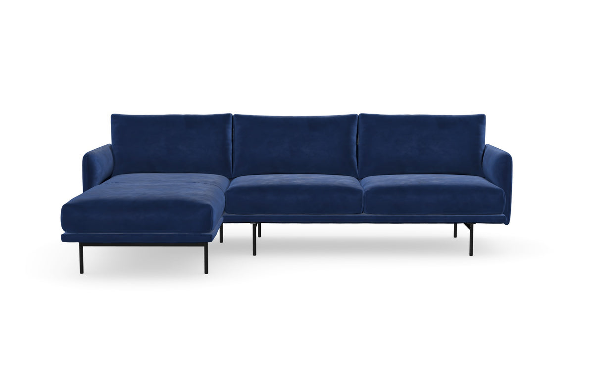 Sofa Uma z szezlongiem, prawa