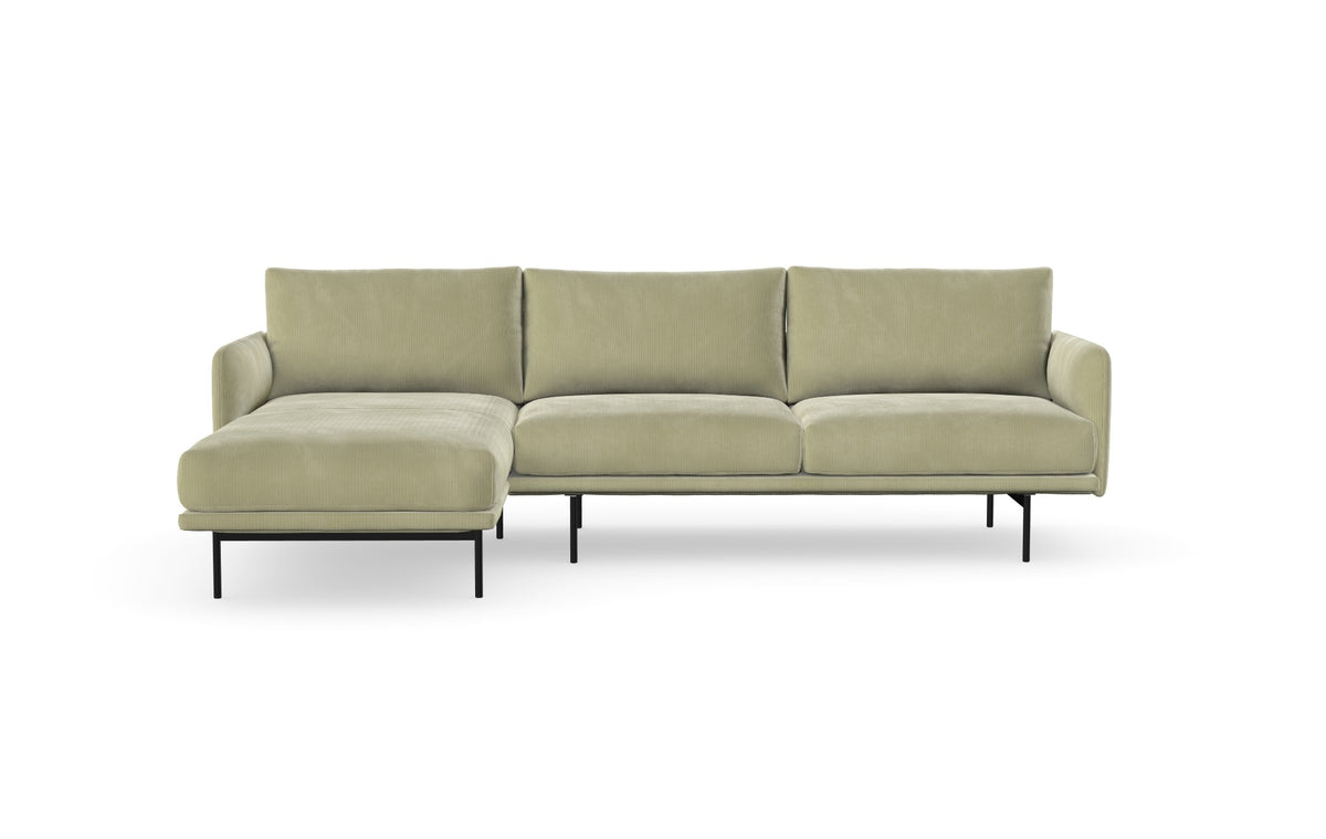 Sofa Uma z szezlongiem, prawa